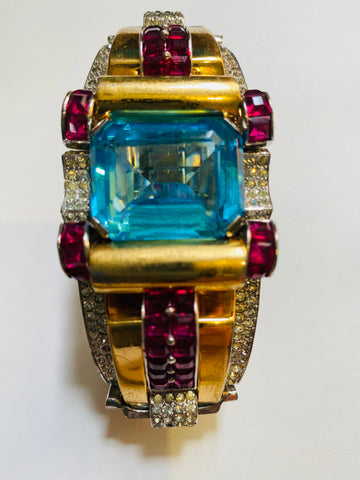 Rare Marcel Boucher 1937 Art Deco bracelet