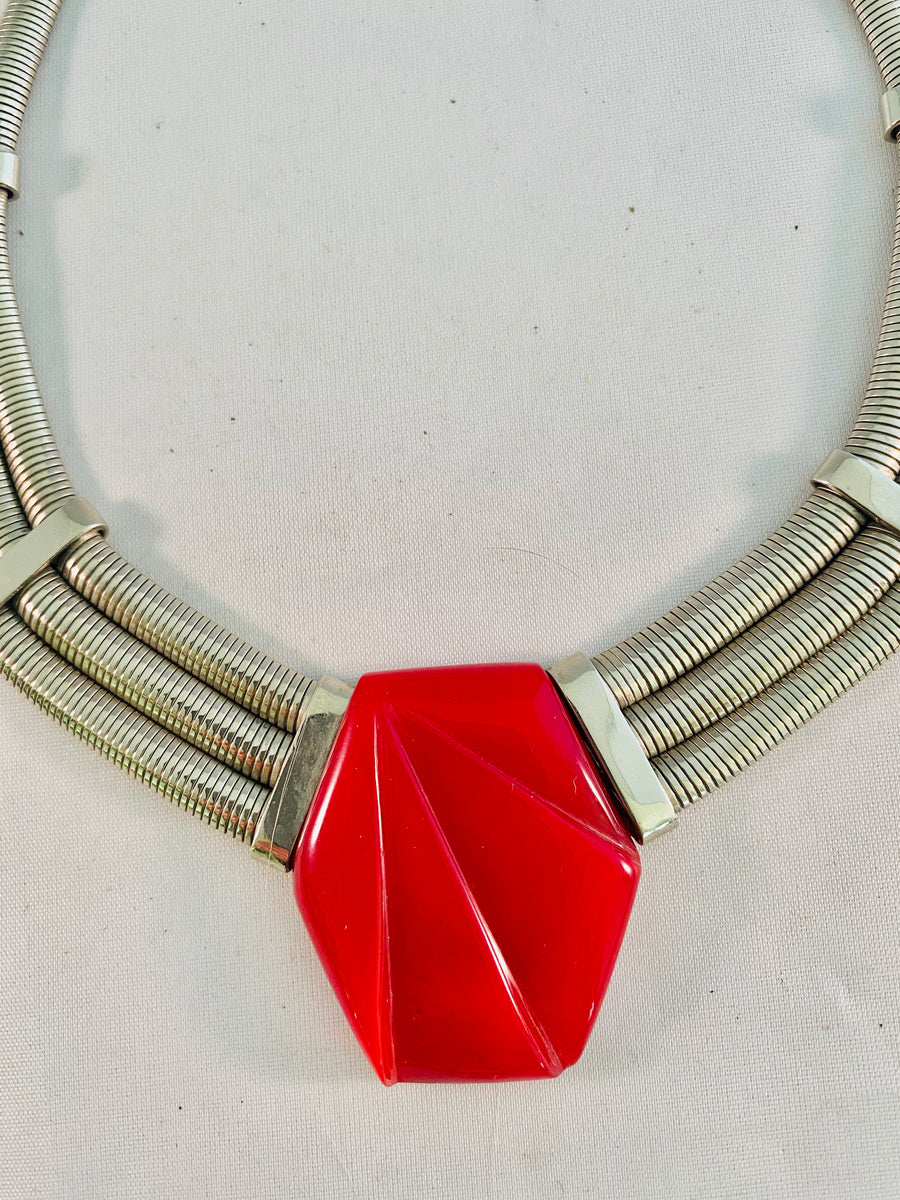 Machine Age German Necklace