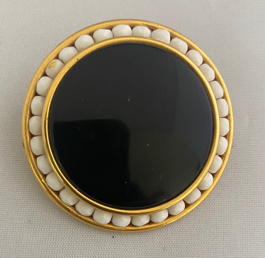 Black and White Earrings