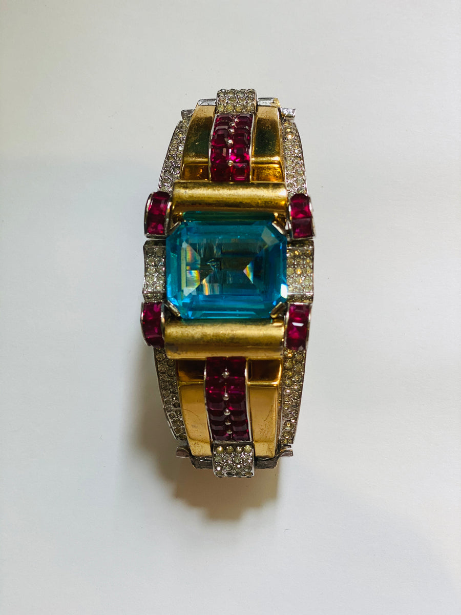 Rare Marcel Boucher 1937 Art Deco bracelet