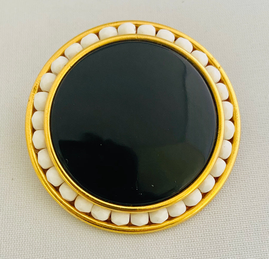 Black and White Earrings