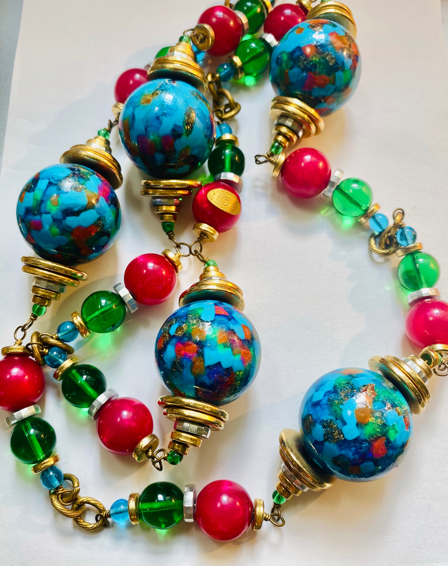 Chanel runway necklace 1990’s