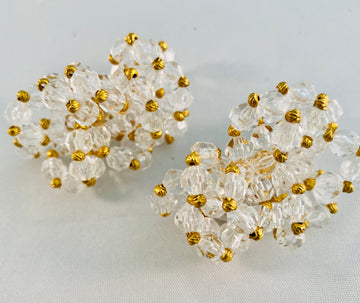 Lucite Vintage Earrings