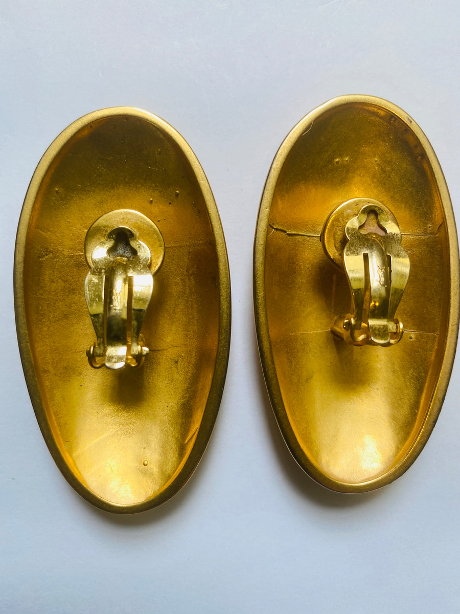 Yves Saint Laurent vintage earrings