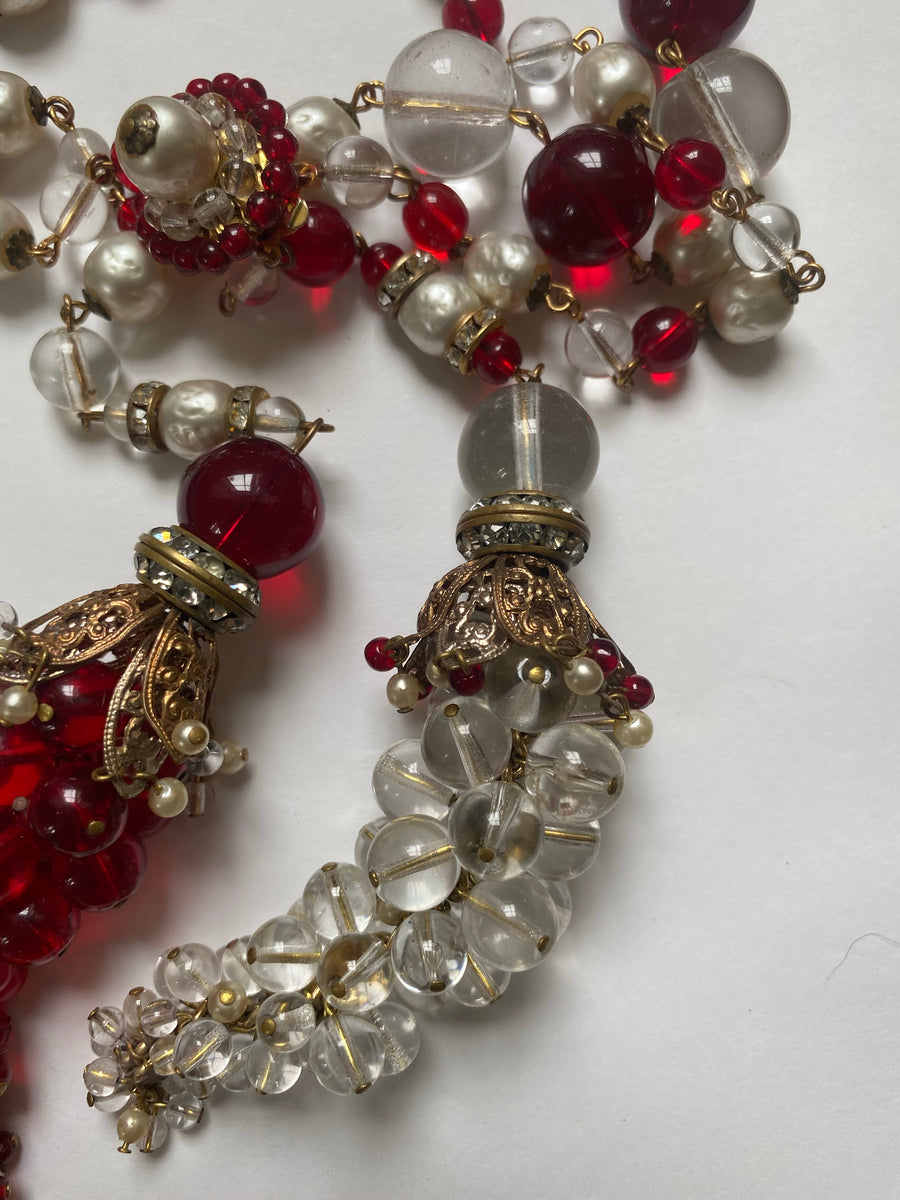 Chanel 1930’s rare necklace and earrings