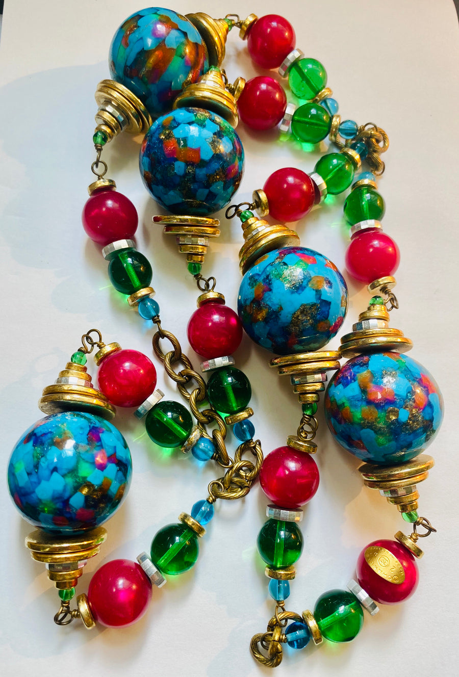 Chanel runway necklace 1990’s