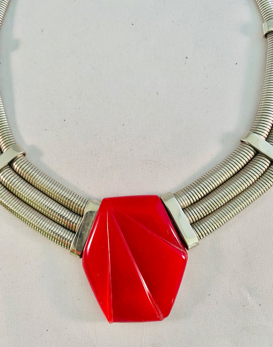 Machine Age German Necklace