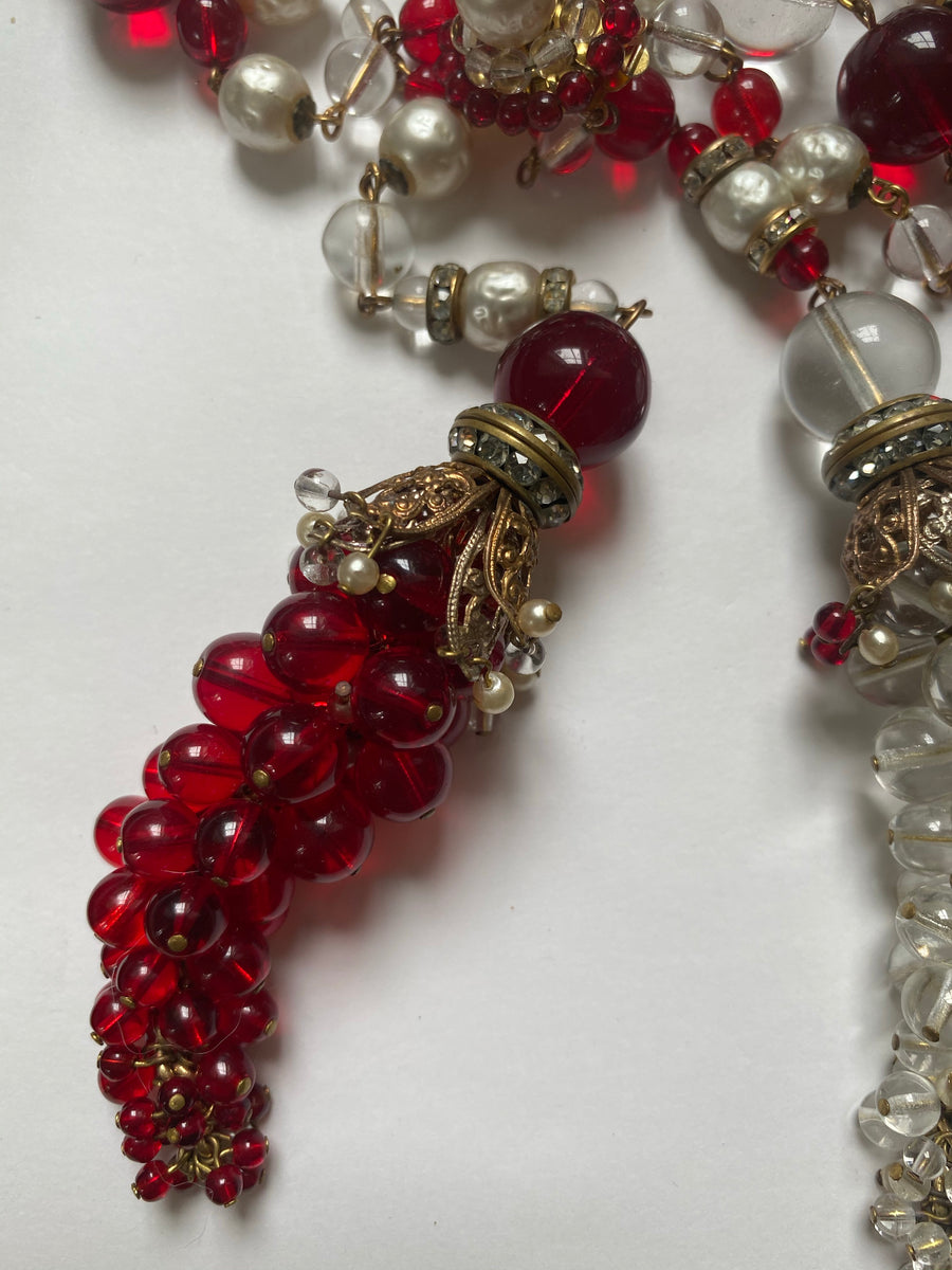 Chanel 1930’s rare necklace and earrings